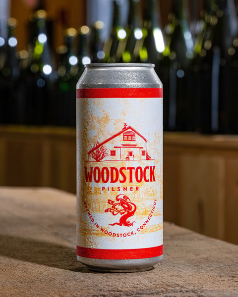 This stunning rendition of our Woodstock Pilsner features a judicious dry hop of select Riwaka hops.
