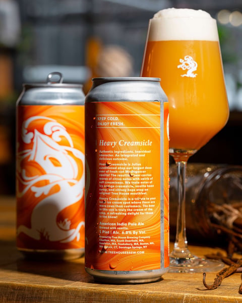 Along came Heavy Creamsicle to deliver an intense dose of vanilla atop the citrus-forward Julius base.