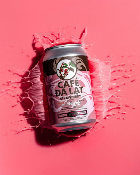 A sensual combination of House-brewed coffee, creamy condensed milk, and wild strawberry, our Strawberry Café Da Lat…