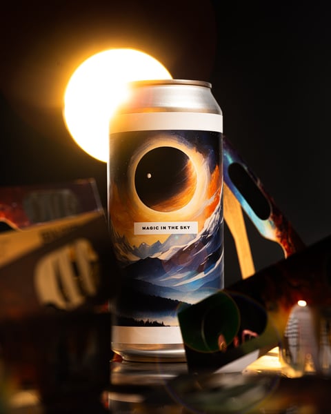 Magic in the Sky is a pale ale brewed with Nelson, Riwaka, Motueka, and Cascade, grown by our friends at Garston, Fre…