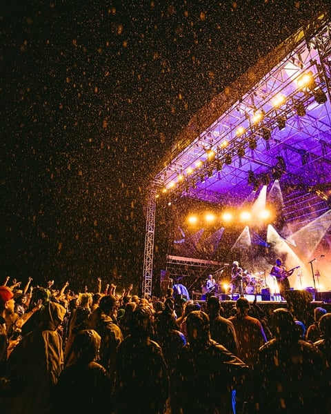 What a night with @garyclarkjr live on the Summer Stage at Tree House in Deerfield!