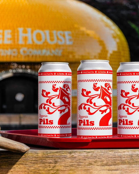 Pizzeria Pils - also in cans!