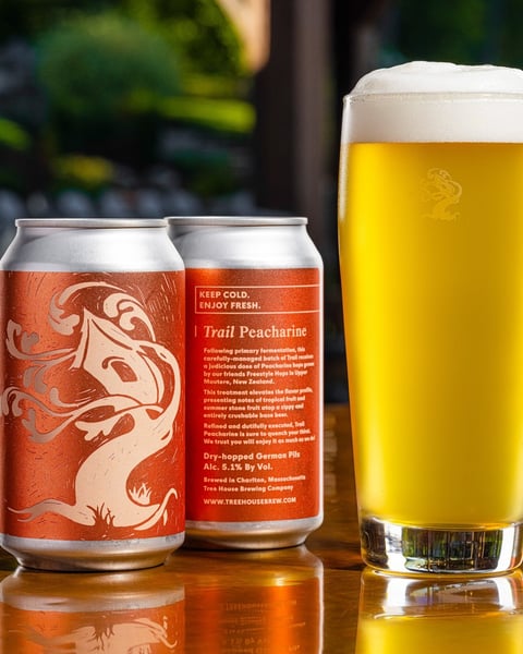 Trail Peacharine - an absolutely delightful rendition of Trail made with the most marvelous Peacharine hops.