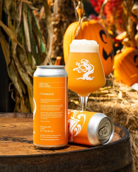 Water + malt + hops + yeast + whole bean vanilla =