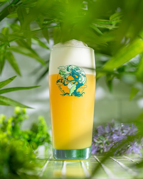 We reprised the Earth Day glass in hyper limited quantities across Tree House-land.