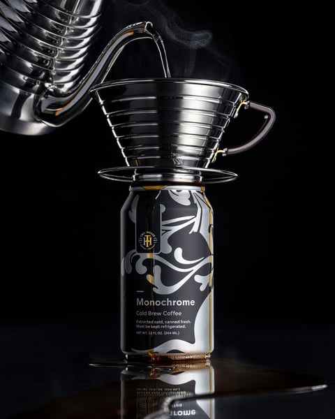 Monochrome is our flagship cold brew, and it will make your mornings as satisfying as this photograph.