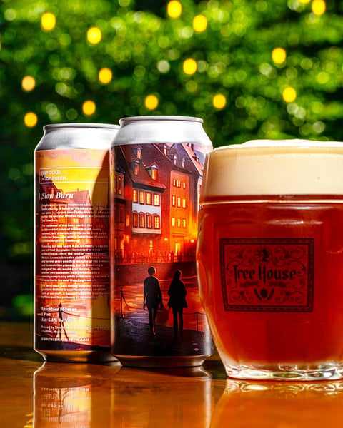 It is a quintessential September day in Massachusetts, and to celebrate, we are releasing Slow Burn, our Rauchbier Mä…