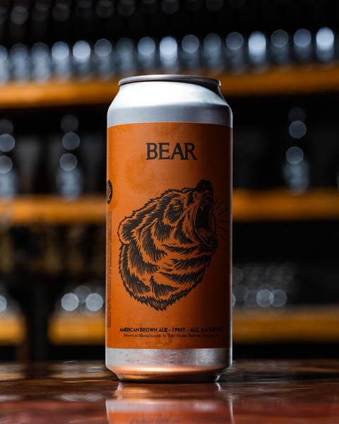 Bear is our robust, complex, beloved Brown Ale - perfect for these cool autumn days and nights.