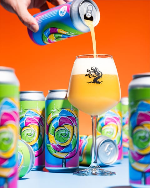 Our radar has picked up a Massive Treat heading from the canning line to our coolers.