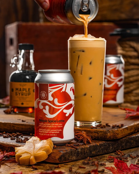 You know it's going to be a great Thursday when we start things off with Maple Spice Latte.