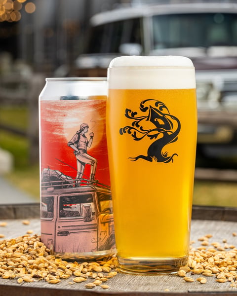 A fresh take on Wanderer with a dose of Wakatu—This intriguing hop gives Wanderer, our Helles, a one-of-a-kind twist.