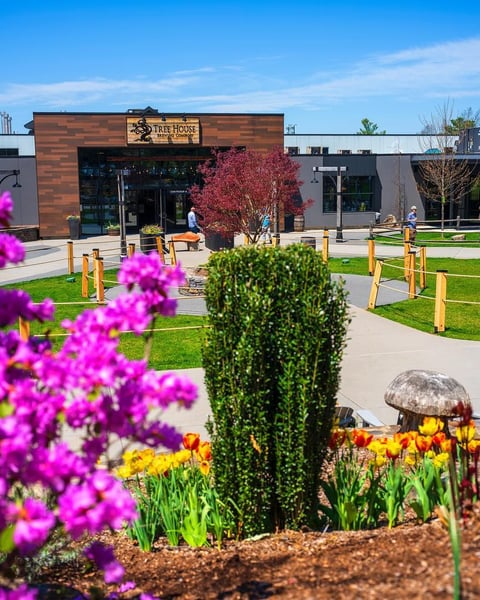 Spring beer heaven in bloom.
