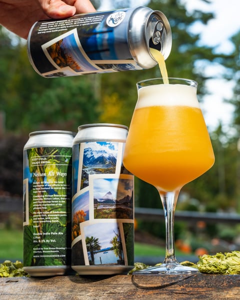 Nelson All Ways is the ultimate rendition of our Nelson-based beers, combining the lessons of extensive travel and kn…