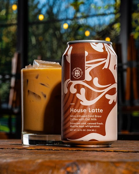 We are overjoyed to present House Latte as the first coffee-based product in a proper can.
