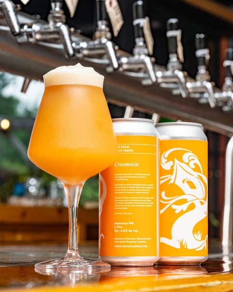 It's always a great day when fresh Creamsicle rolls off the Tree House Canning line!