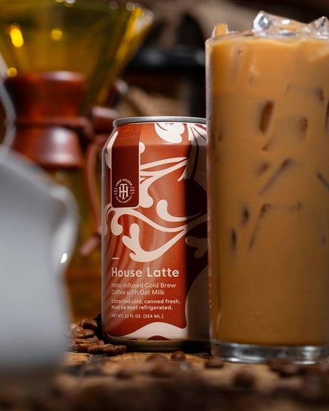 It's easy to love a fresh can of House Latte!