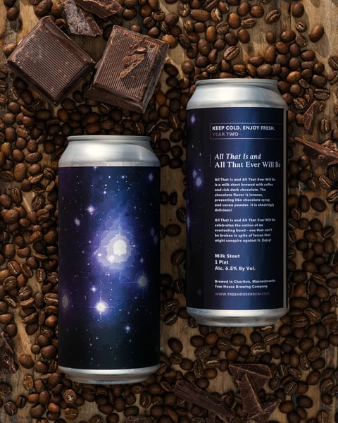 If you enjoy a chocolate-forward stout, we are certain you will love All That Is and All That Ever Will Be.