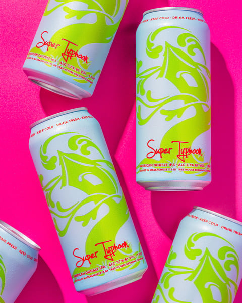 The first Super Typhoon of the season has spun it's way off of the Tree House canning line. It's available at all Mas…