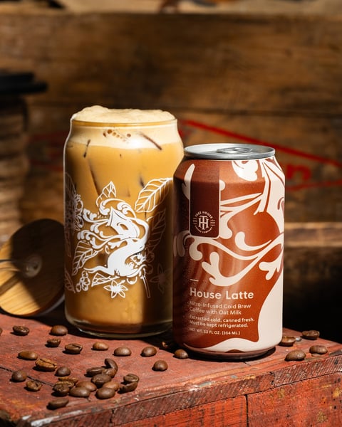 For those who need an ideal dose of cream in their joe, fresh House Latte has you covered.