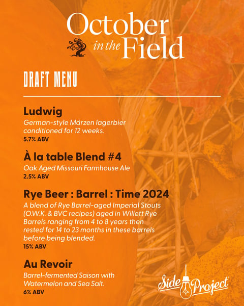 Joining @schlenkerla1405 as our second guest brewer at October in the Field: