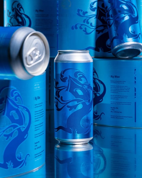 I'm not sure what's more satisfying, the beer or this image.