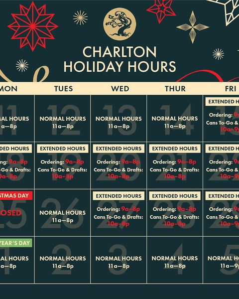 Extended holiday hours have begun! We strongly encourage you to take advantage of hours both early and late as they a…