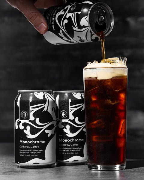 Monochrome is our flagship cold brew.