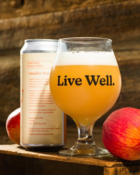 This little number right here is called Smaller Peach, and it's really tasty when you drink it.