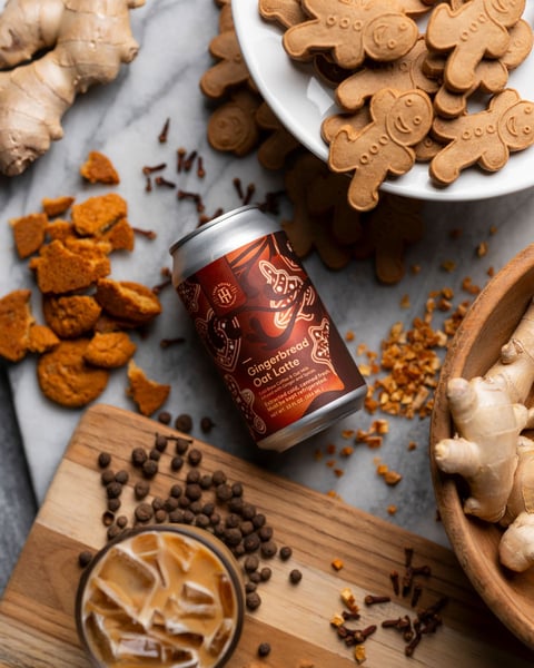 Introducing Gingerbread Oat Latte!