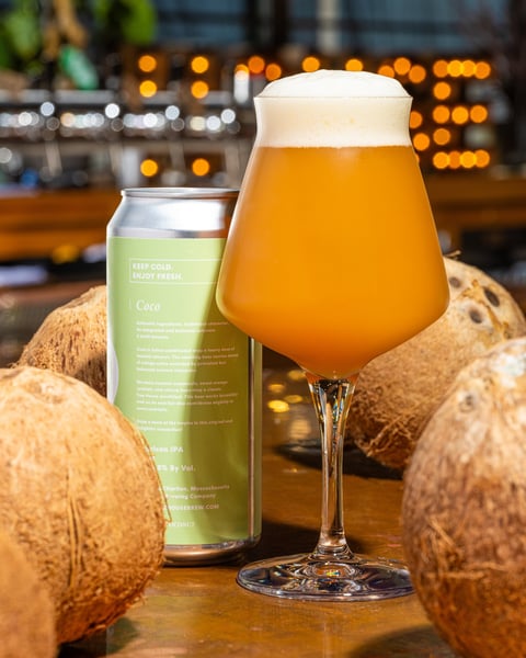 Taste the tropics in this beer conditioned atop a heavy dose of toasted coconut. It carries waves of orange, coconut…