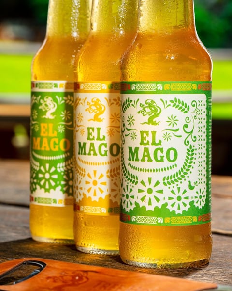 Fresh El Mago bottles today.