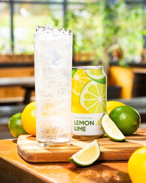 Listen, it was only a matter of time. We make soda now. Regularly, because you're drinking a lot of it.