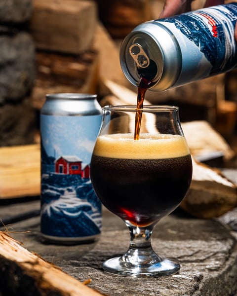 Speaking of complexity and finesse, a fresh batch of Cozy, our Baltic Porter, is also hitting cans today.