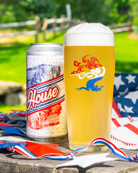 Fresh Tree House Lager.