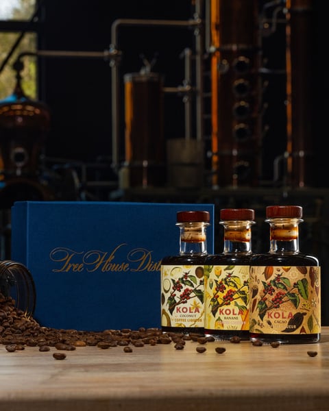 A magnificent gift for the coffee connoisseur and mixologist in your family, the KOLA coffee liqueur trio is an incre…
