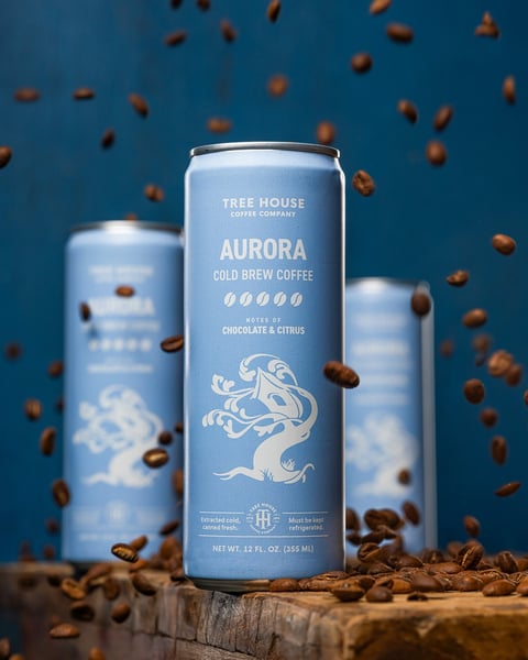 Aurora has arrived in its fancy new can.