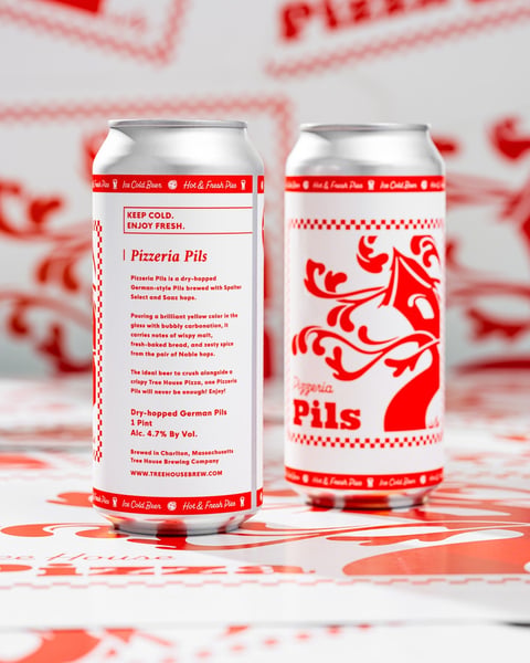 Constructed specifically to accompany our pizza, Pizzeria Pils is a dry-hopped Pils inspired by the well-hopped pilsn…