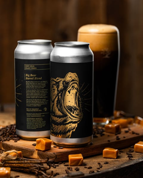 And, an even more magnificent beast: Big Bear Barrel Blend.