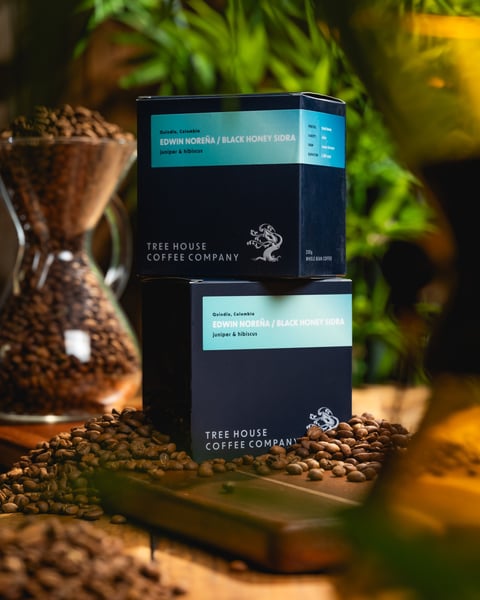 Our Single Origin series continues with Edwin Noreña Black Honey Sidra – Whole Bean Coffee.