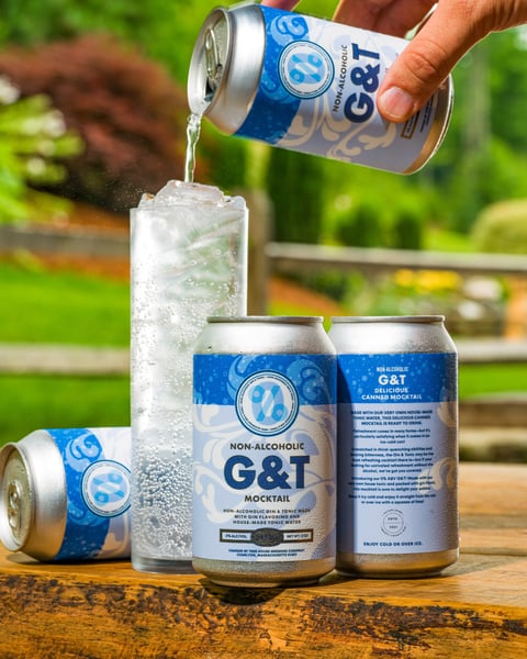Our non-alcoholic G&T has surprised just about everyone who has tried it.