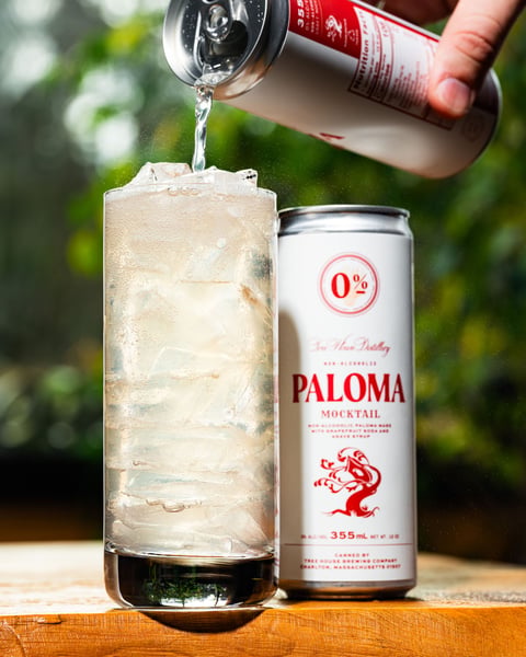 Alcohol-free Paloma.