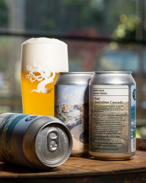 A chance encounter in a hop field in Tasmania inspired us to import Australian-grown Cascade to the United States for…