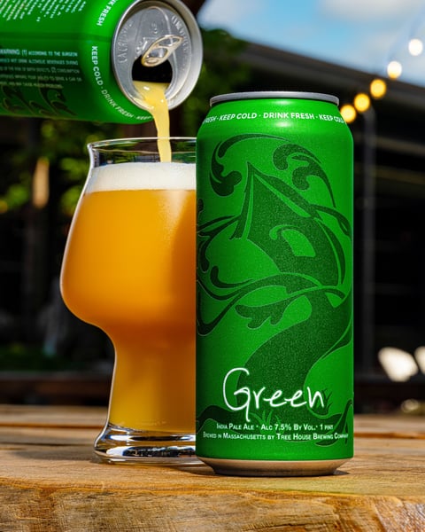 Starting the day by re-upping on our Galaxy-filled IPA delight, GREEN!
