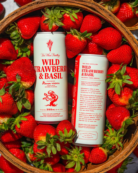 Moving into the Tree House Distillery portion of our day, we have fresh Wild Strawberry & Basil Vodka Soda flying off…