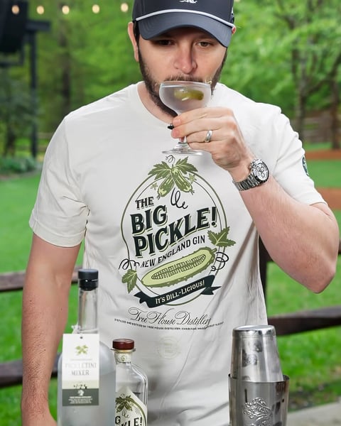 The one and only Tree House Pickletini!