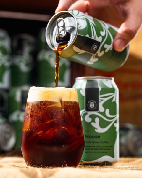 Starting this #thirstythursday off with a pick me up in the form of House Cold Brew!