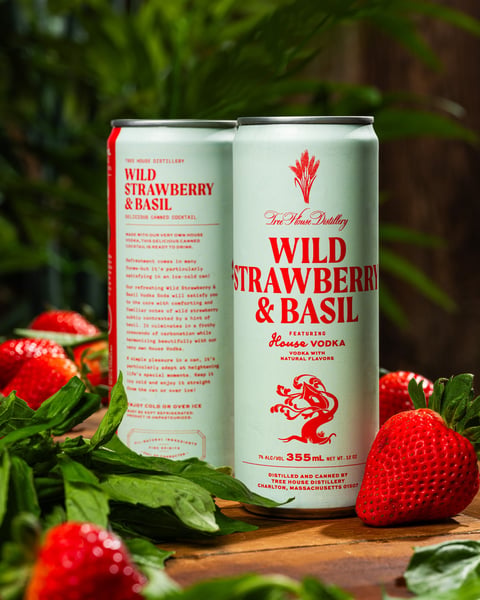 Wild Strawberry & Basil Vodka Soda is spinning on the can line about as often as possible these days.