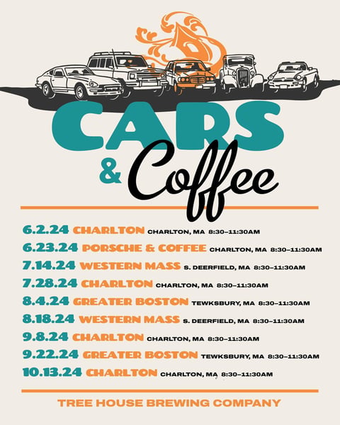 🚨🚨Schedule drop for 2024 Cars & Coffee! 🚨🚨