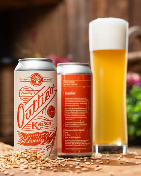 Outlier is our take on a Kölsch, a celebrated style native to Cologne, Germany.