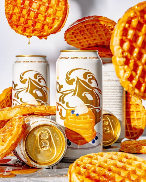 Wafflebanger is brewed with literal buckets of Grade A maple syrup and a charge of Mosaic hops. There's a pronounced…